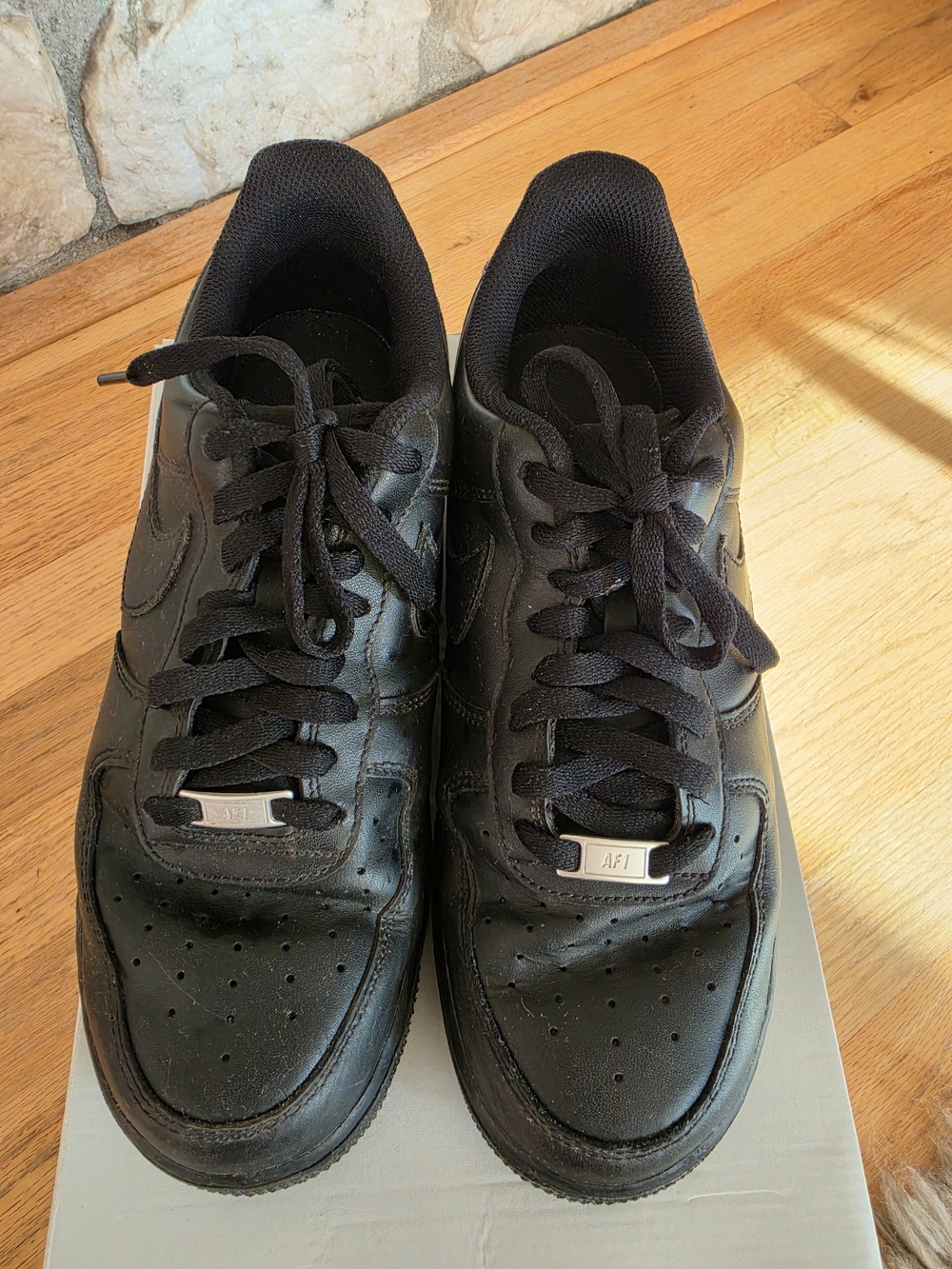 Nike Air Force 1 Low Mens Shoes - Black